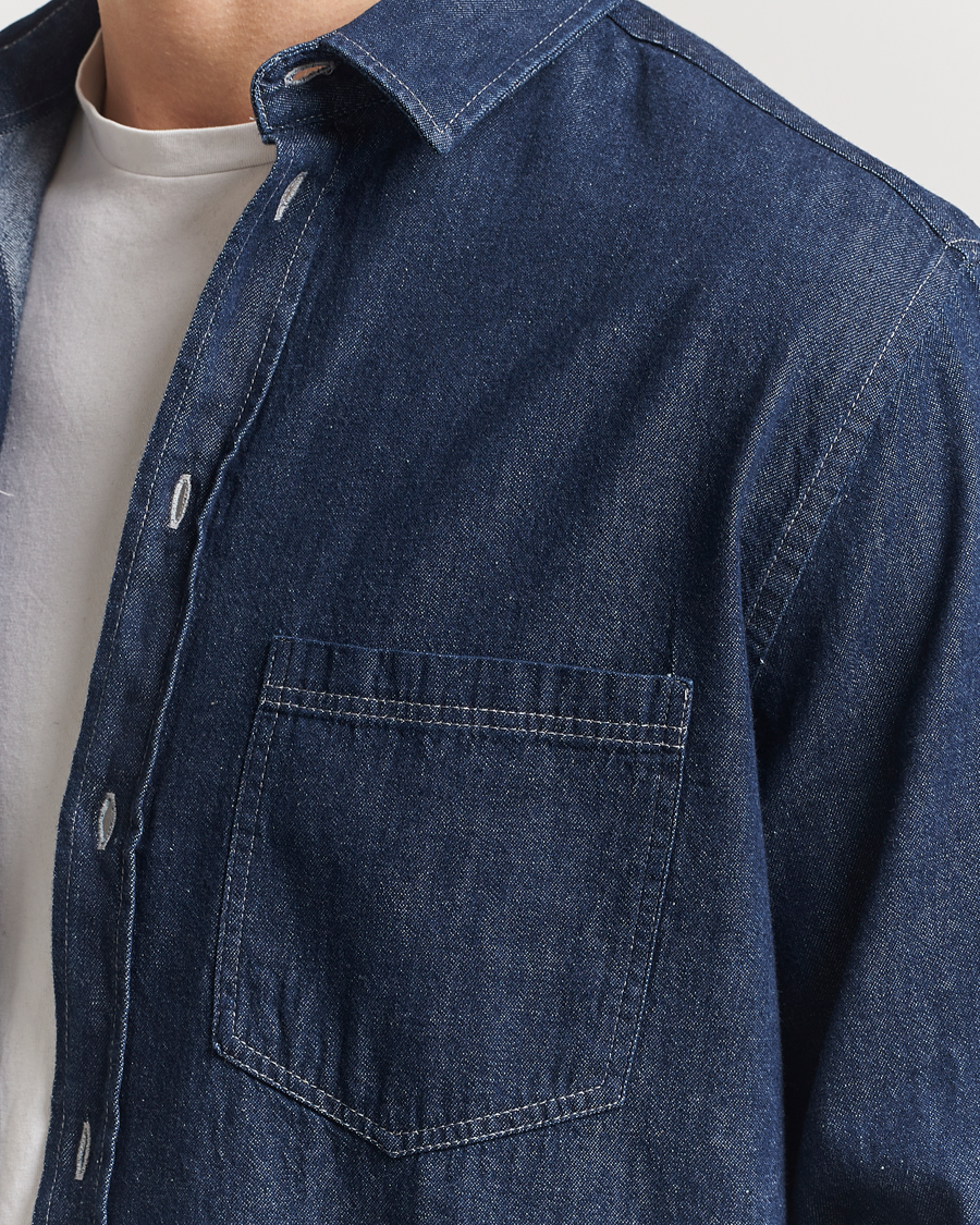 Samsøe Samsøe Ryan Chambray Shirt Salute Blue