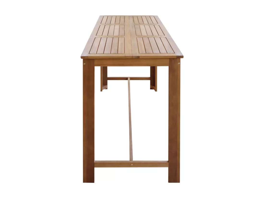 Table de bar Bois d'acacia solide 150 x 70 x 105 cm