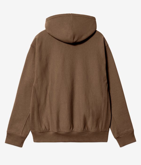 Carhartt WIP American Script Zip-Hoodie (lumber)