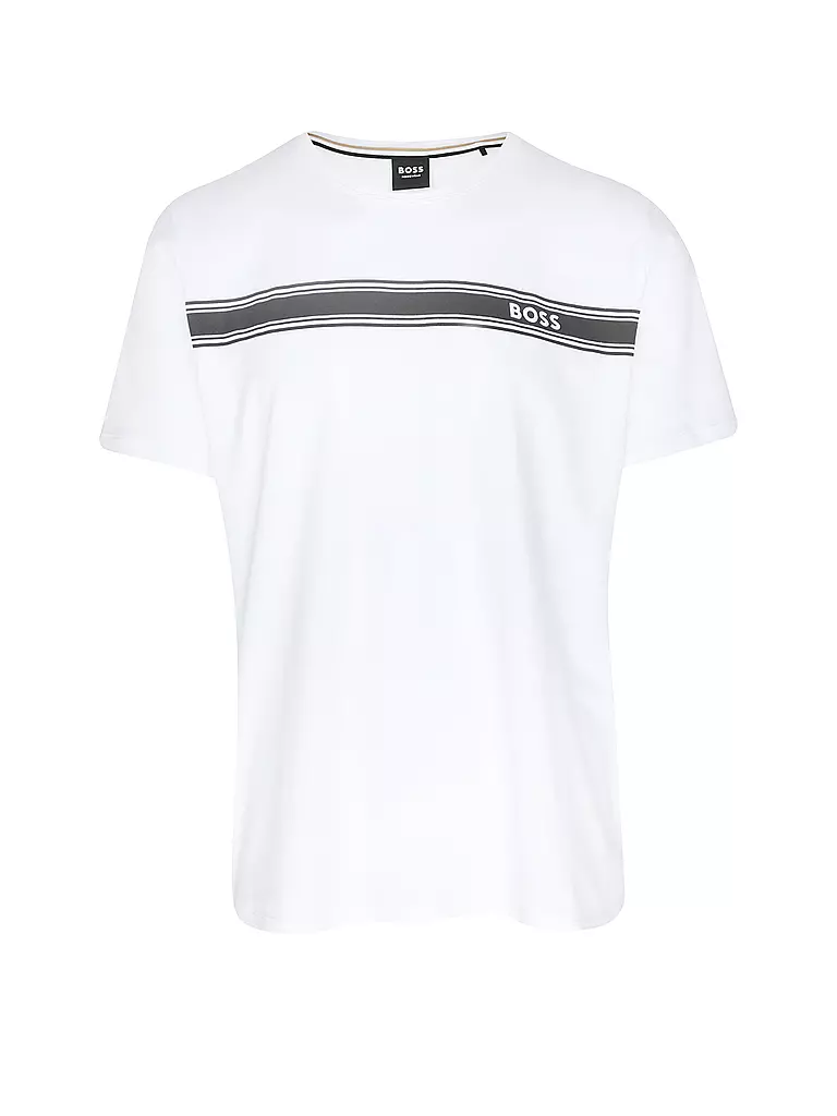 BOSS Loungewear T-Shirt weiss