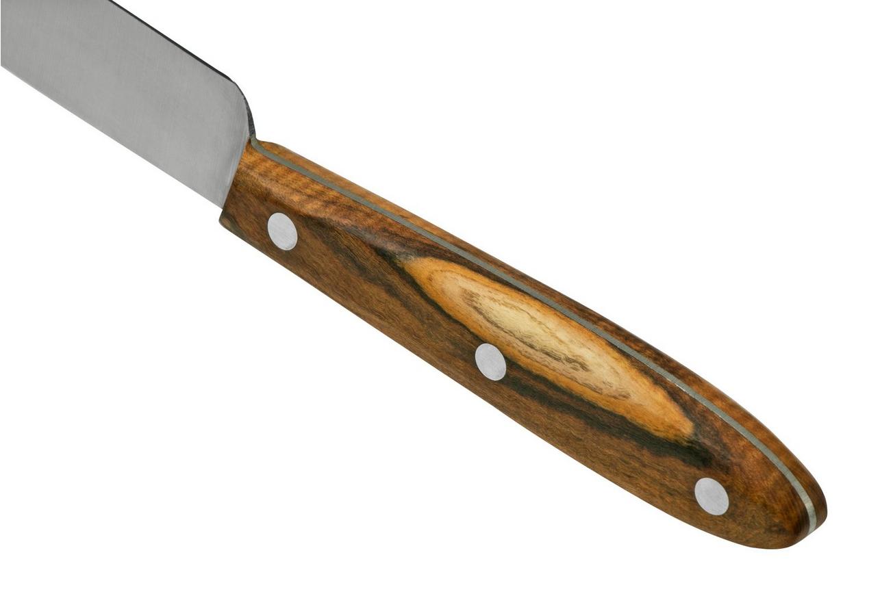 Otter Tafel pistachehout roestvaststaal tafelmes 12,5 cm