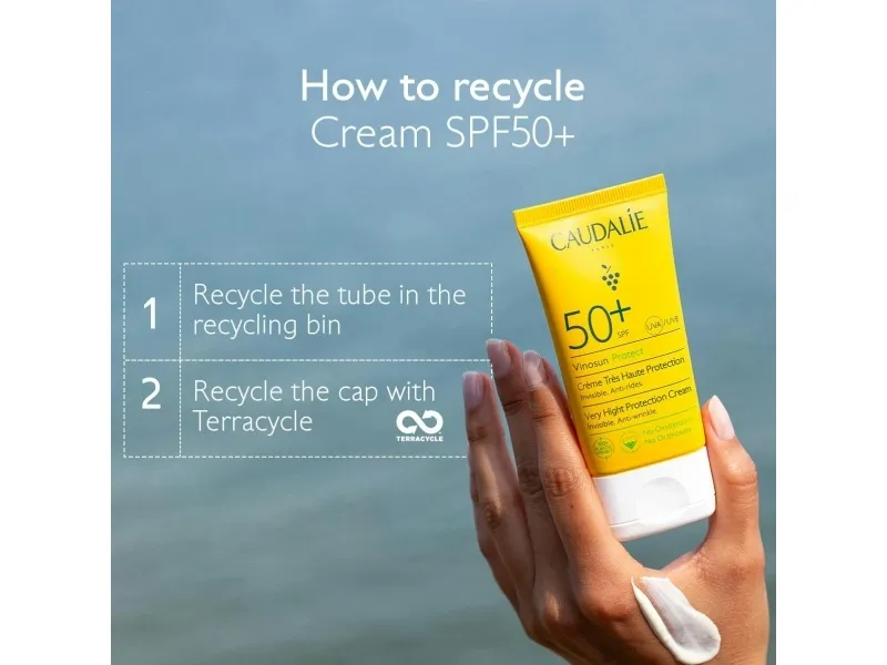 Caudalie Vinosun Protect High Protection Cream SPF50 50 ml