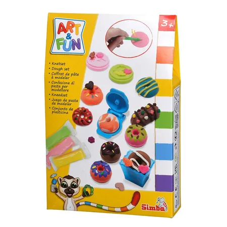 Simba Art & Fun kleines Knetset, 1 Set, 3-fach sortiert