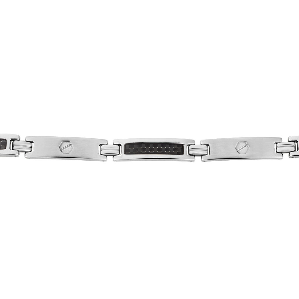 Bracelet Patrick Acier Blanc