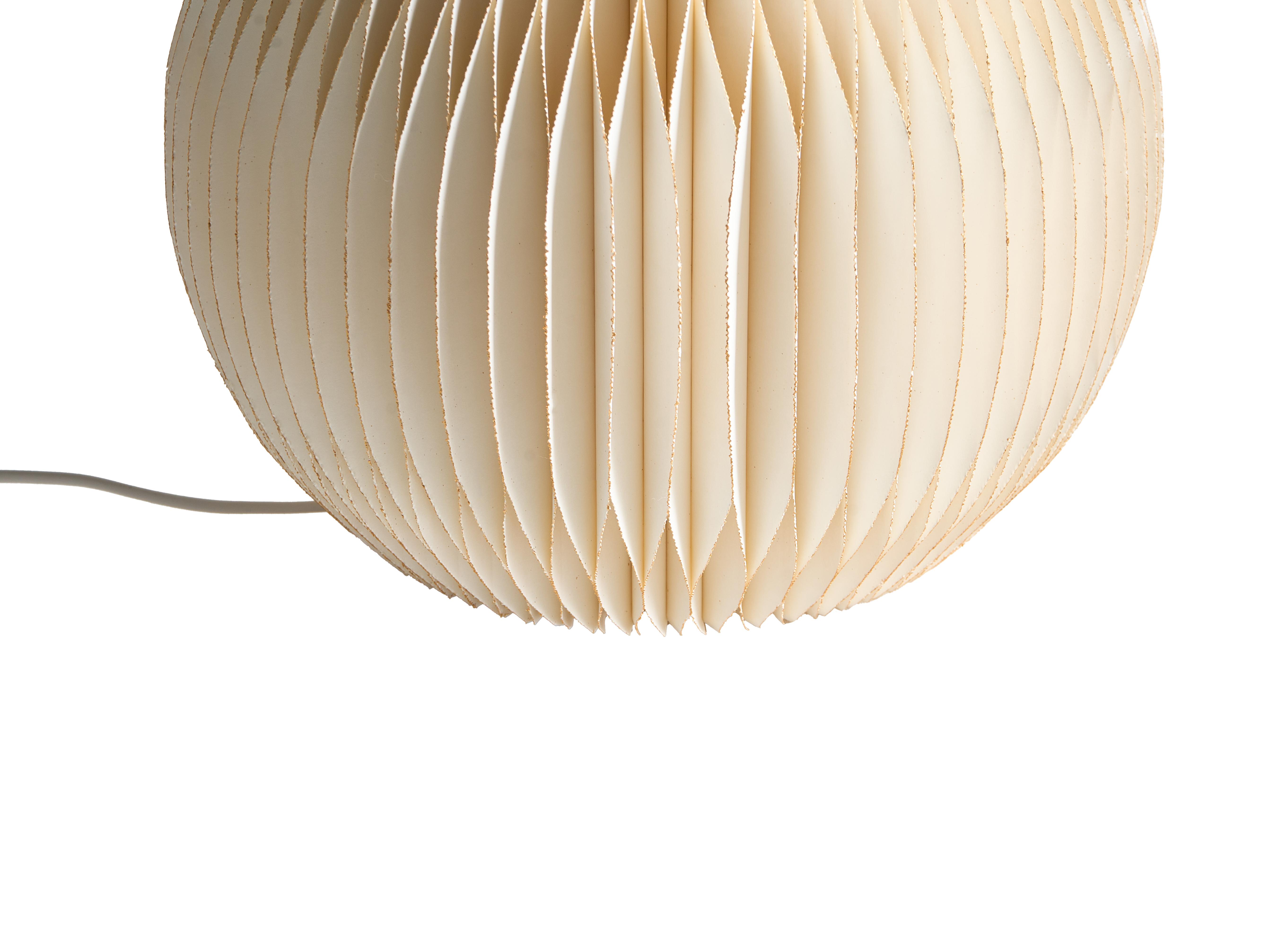 Kerstdecoratie Tafellamp BANGA Sneeuwpop 51 cm Beige