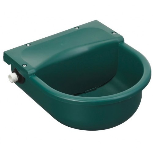Garrafa de água flutuante para animais de estimação, verde