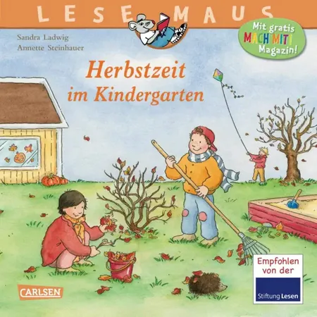 Carlsen Verlag LESEMAUS 3: Herbstzeit im Kindergarten