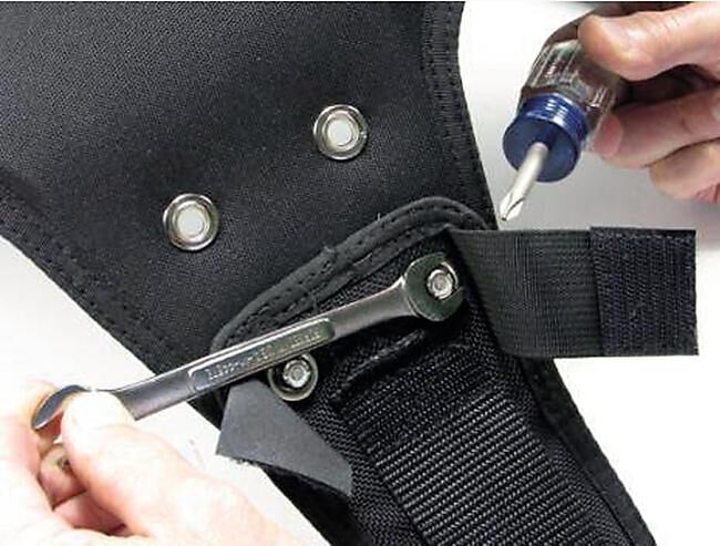 APEKS - GILET STABILISATEUR BLACK ICE + LEST INTEGRE
