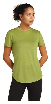 T-shirt Manches Courtes Femme Icebreaker Merino 125 Cool-Lite Sphere 3 Vert