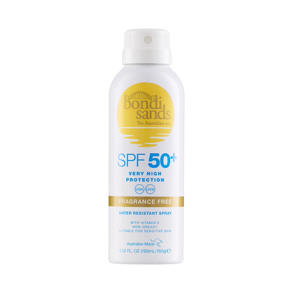 Bondi Sands Sunscreen Spray Fragrance Free SPF 50+200 ml