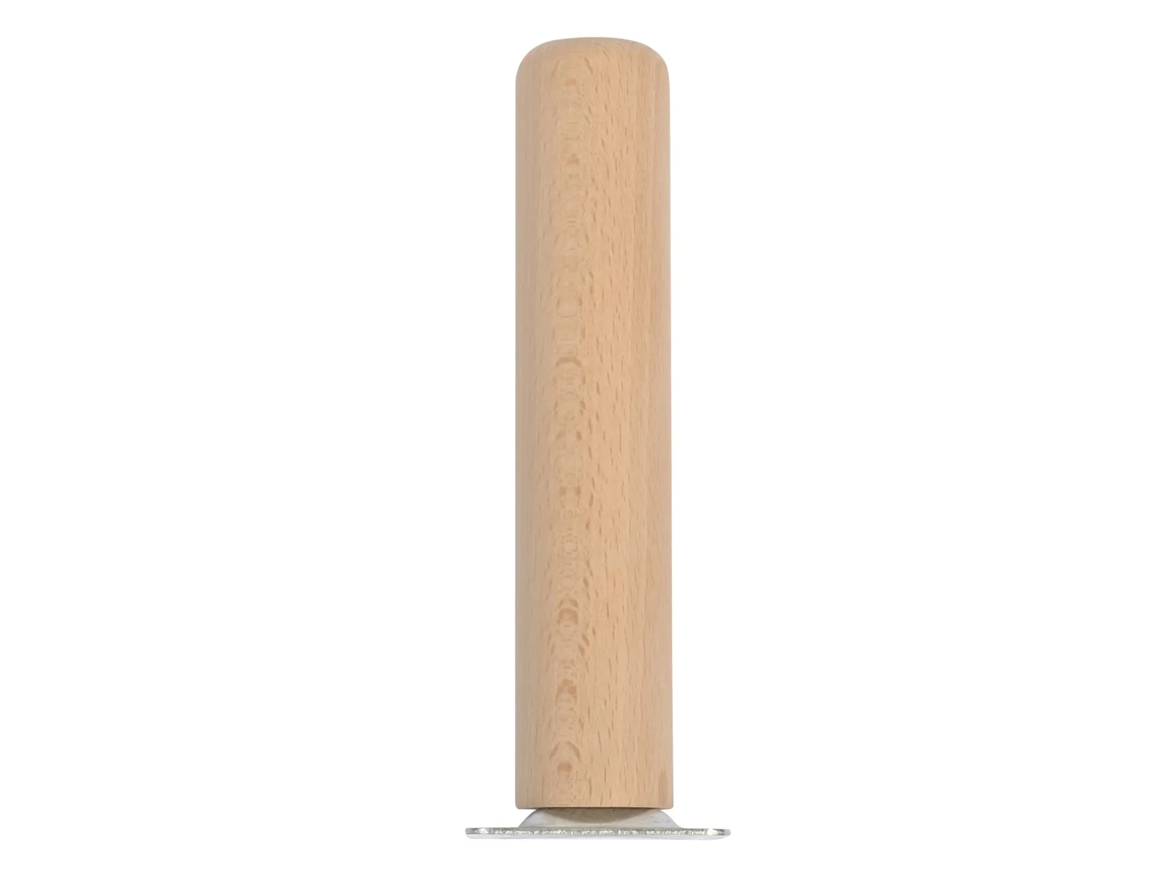 Home>it® rund bordben med lige beslag Ø41 x 20 cm bøgetræ