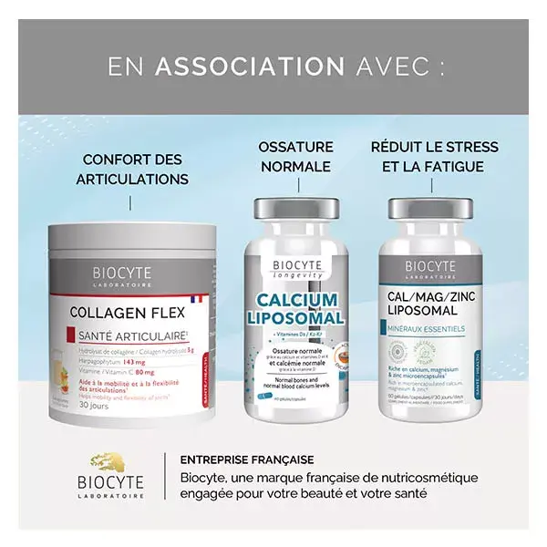 Biocyte Vitamina D3 2000 UI Lipossomal Imunidade e Manutenção Óssea 30 Cápsulas