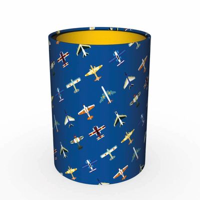 Quo Vadis Louise&Arthur - Pot à crayon métallique - liberty ou avion