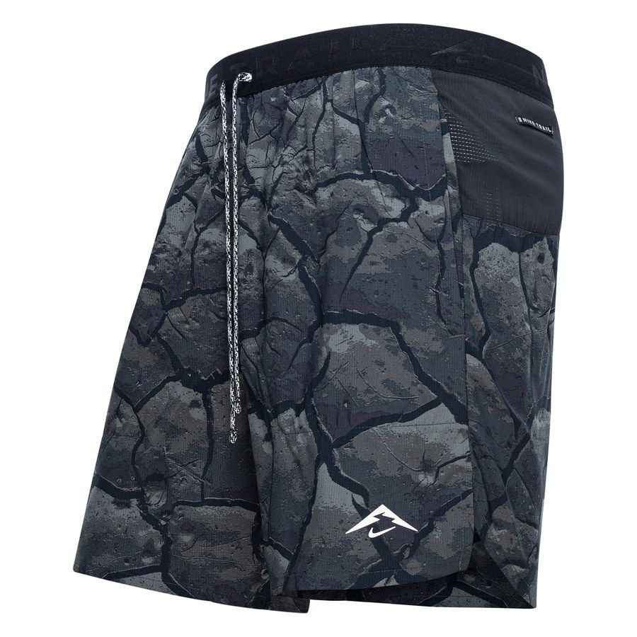 Nike Short Running Dri-FIT Stride 7'' - Gris/Noir/Blanc