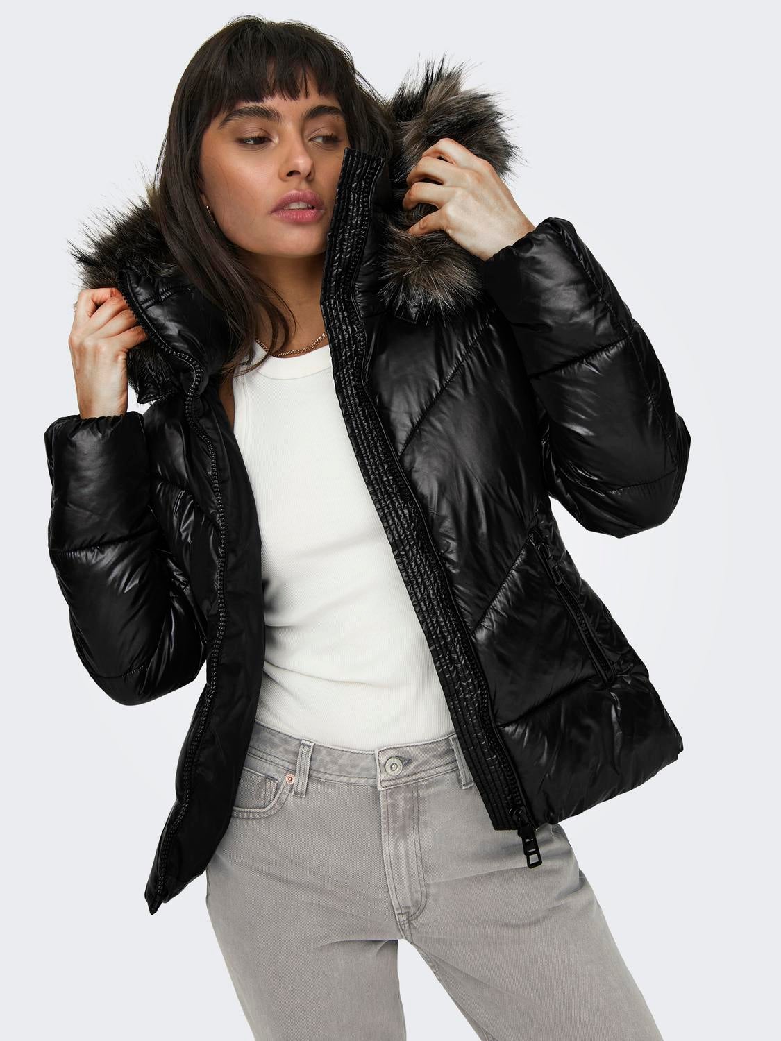 ONLFEVER Daunenjacke Black