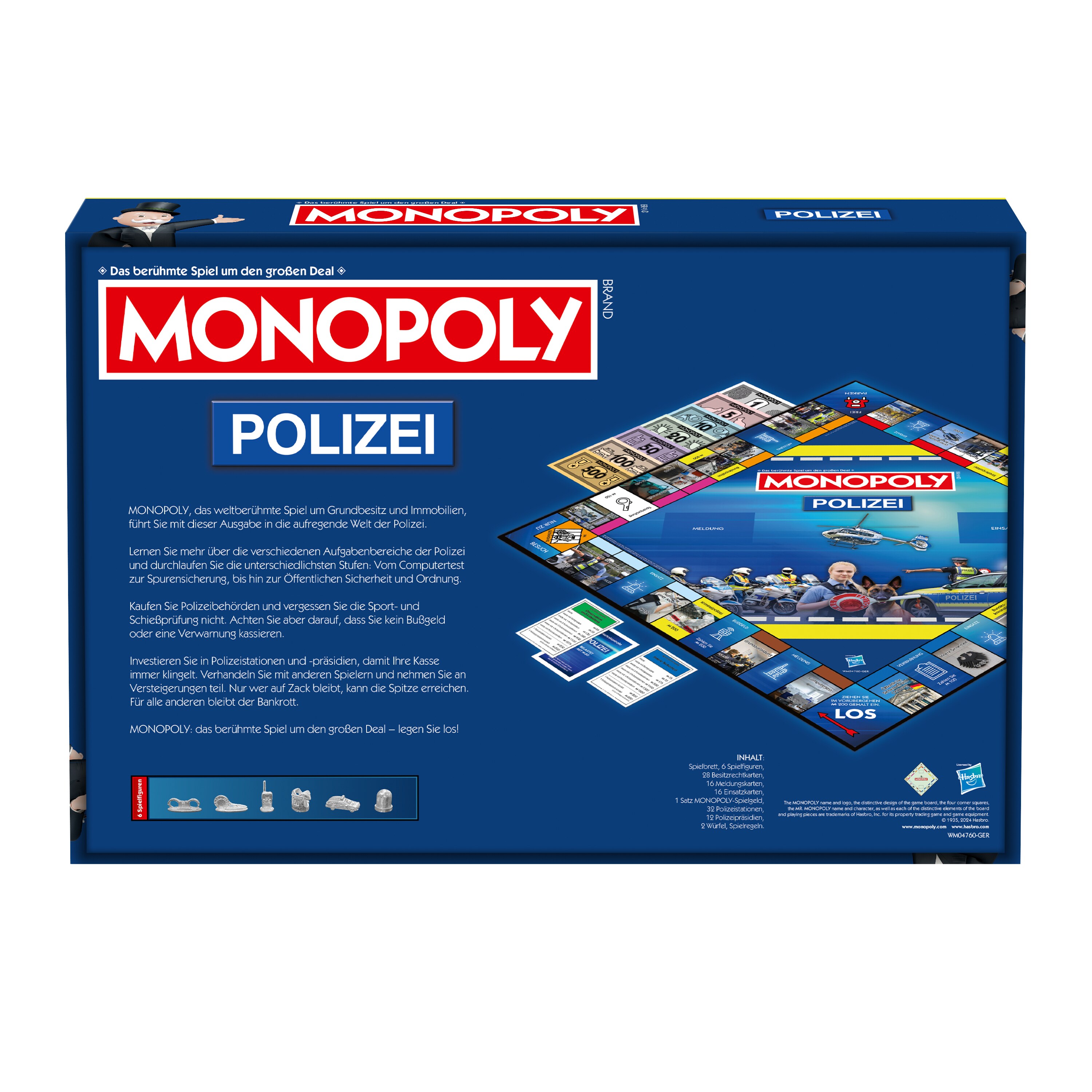 Monopoly - Polizei 2.0 Gesellschaftsspiel Brettspiel Spiel