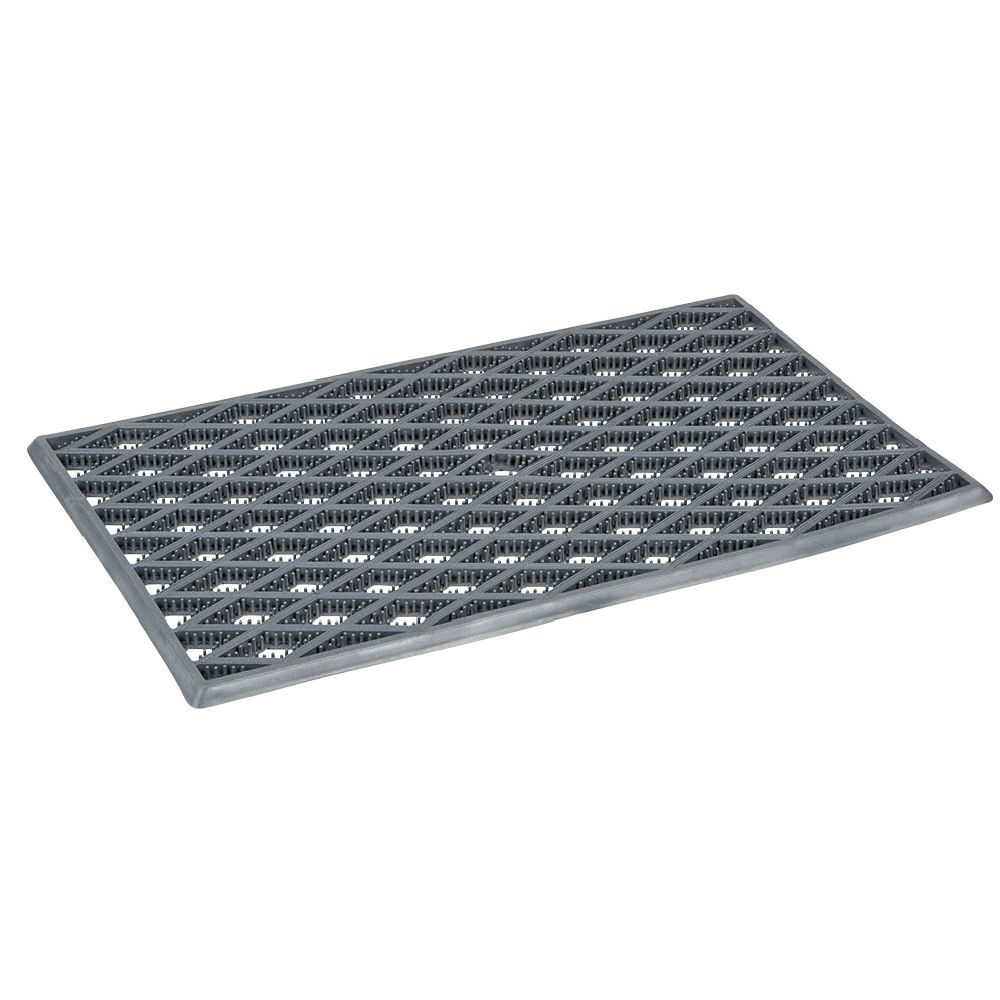 Paillasson à picots en PVC noir
