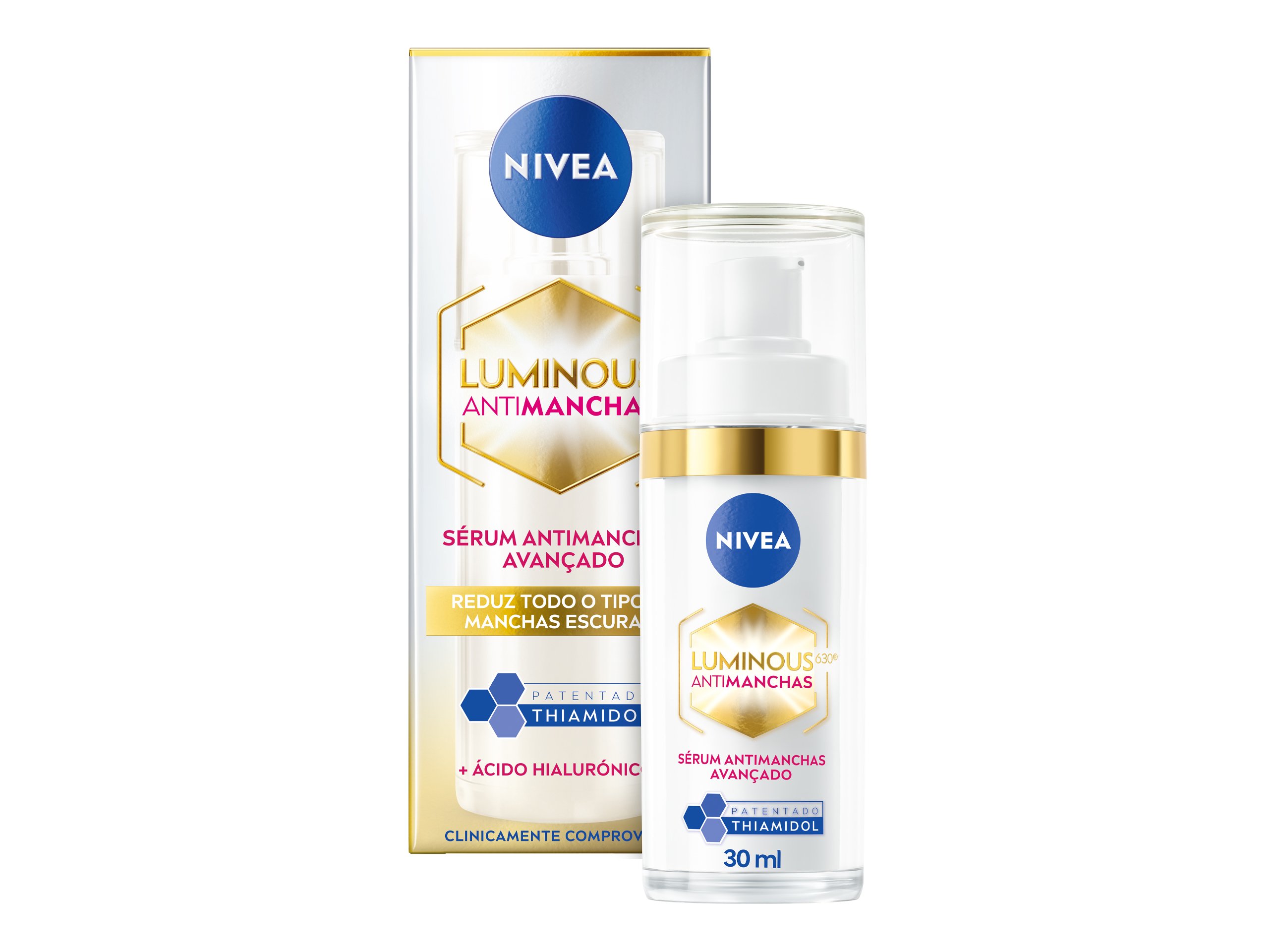 SÉRUM DE ROSTO TRATAMENTO AVANÇADO ANTIMANCHAS CELLULAR LUMINOUS 630 NIVEA 30 ML