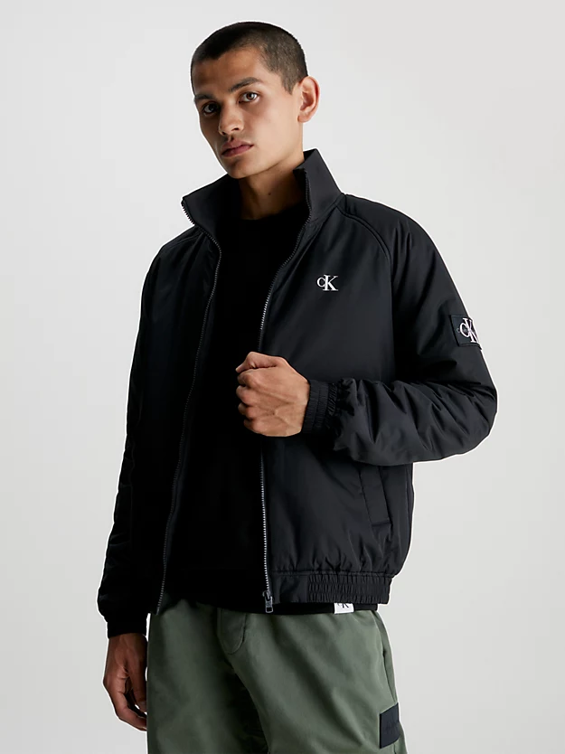 Jaqueta bomber de poliéster reciclado