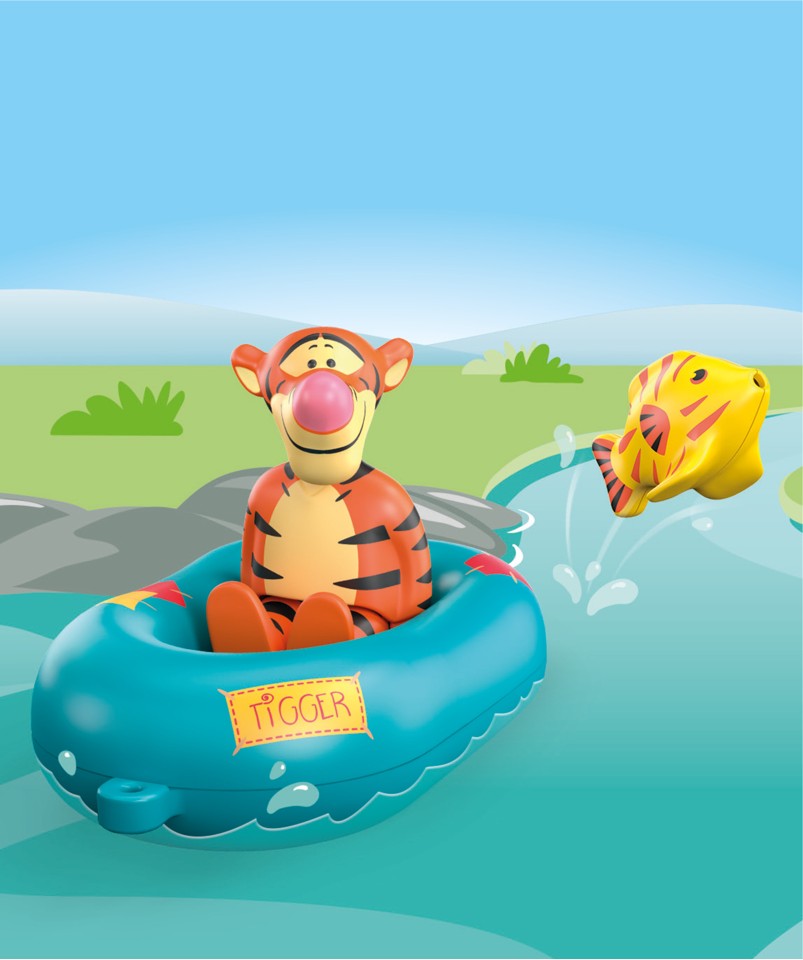 Playmobil - Junior & Disney: Tigerdyrets tur i gummibåd (71704)