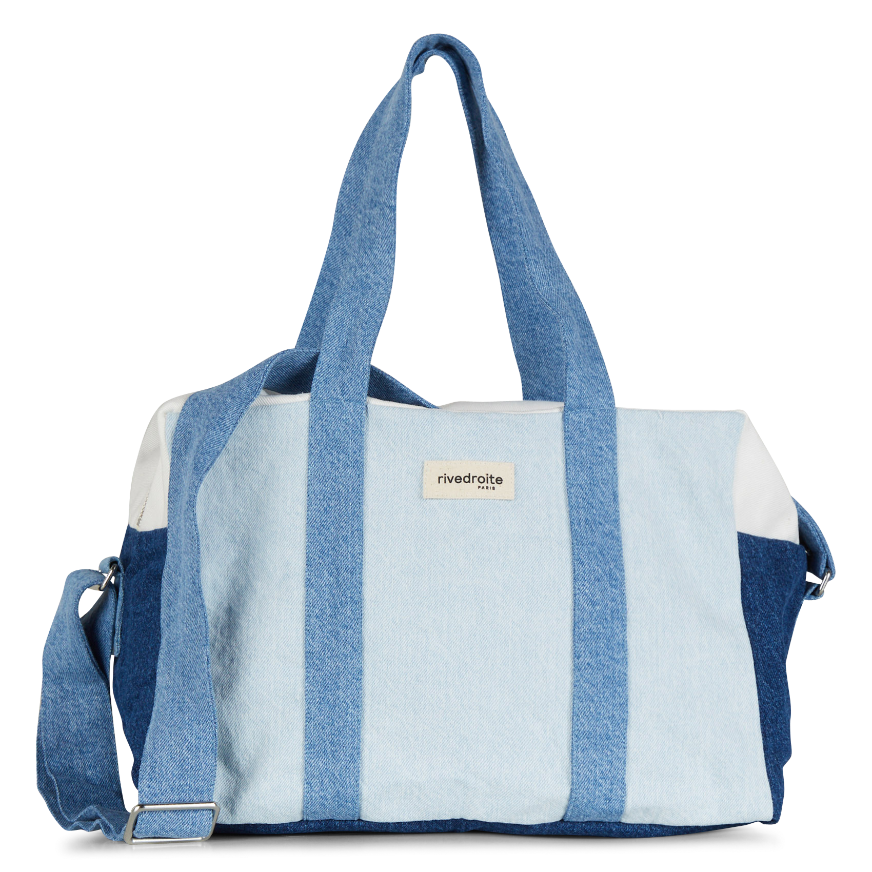 SAUVAL - Cabas en denim | Multicolore