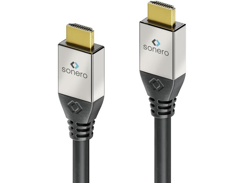 sonero Kabel Premium HDMI - HDMI, 5 m 4K High Speed HDMI Kabel mit Ethernet
