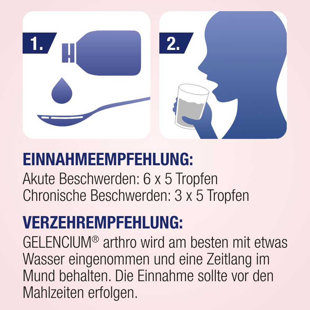 GELENCIUM® Arthro - pflanzliche Tropfen bei Arthrose