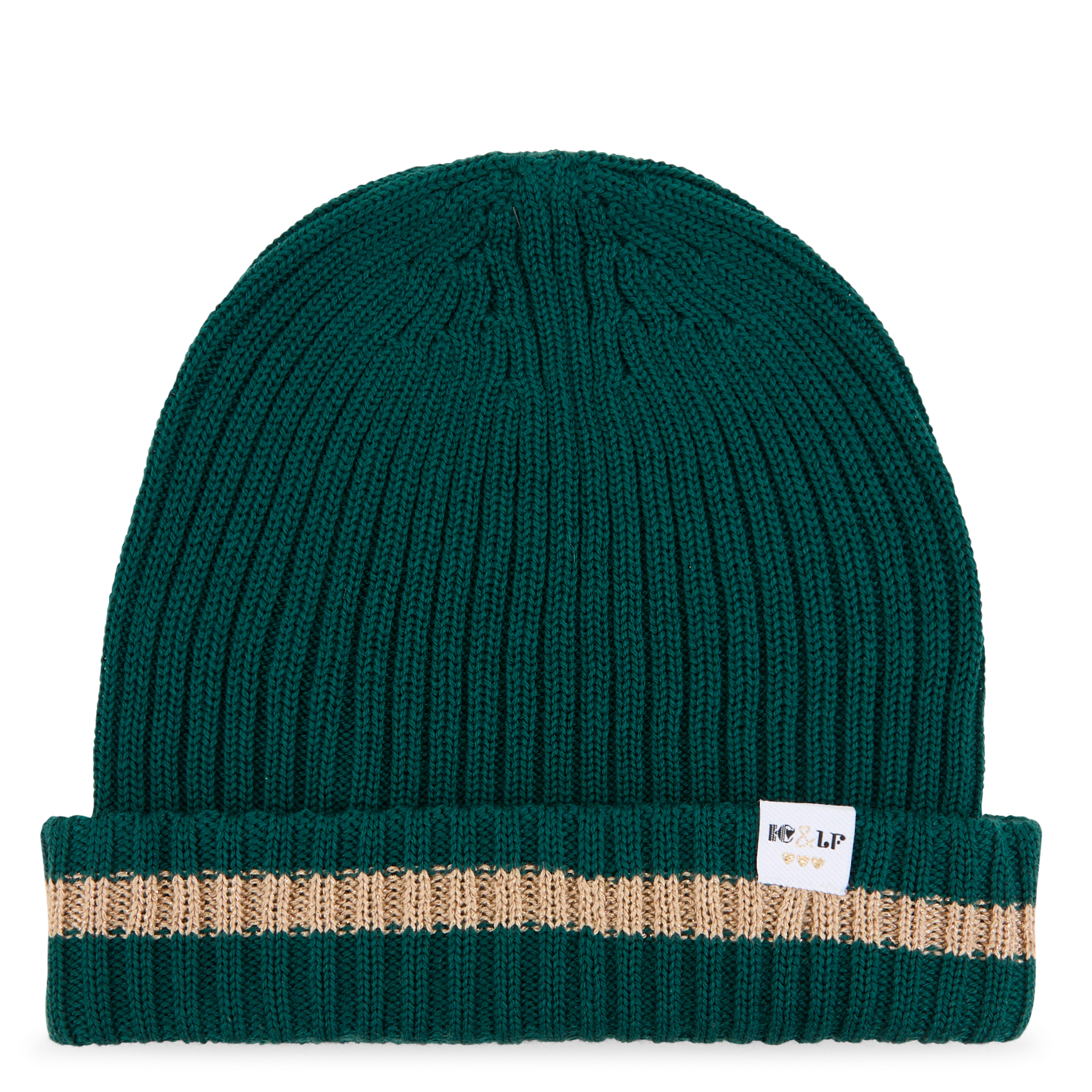 BONNET - Bonnet en laine I CODE x LA FRANCAISE | Vert