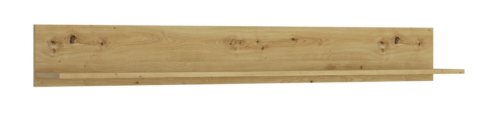 Wandboard LUCI 160 x 20 cm Eiche braun