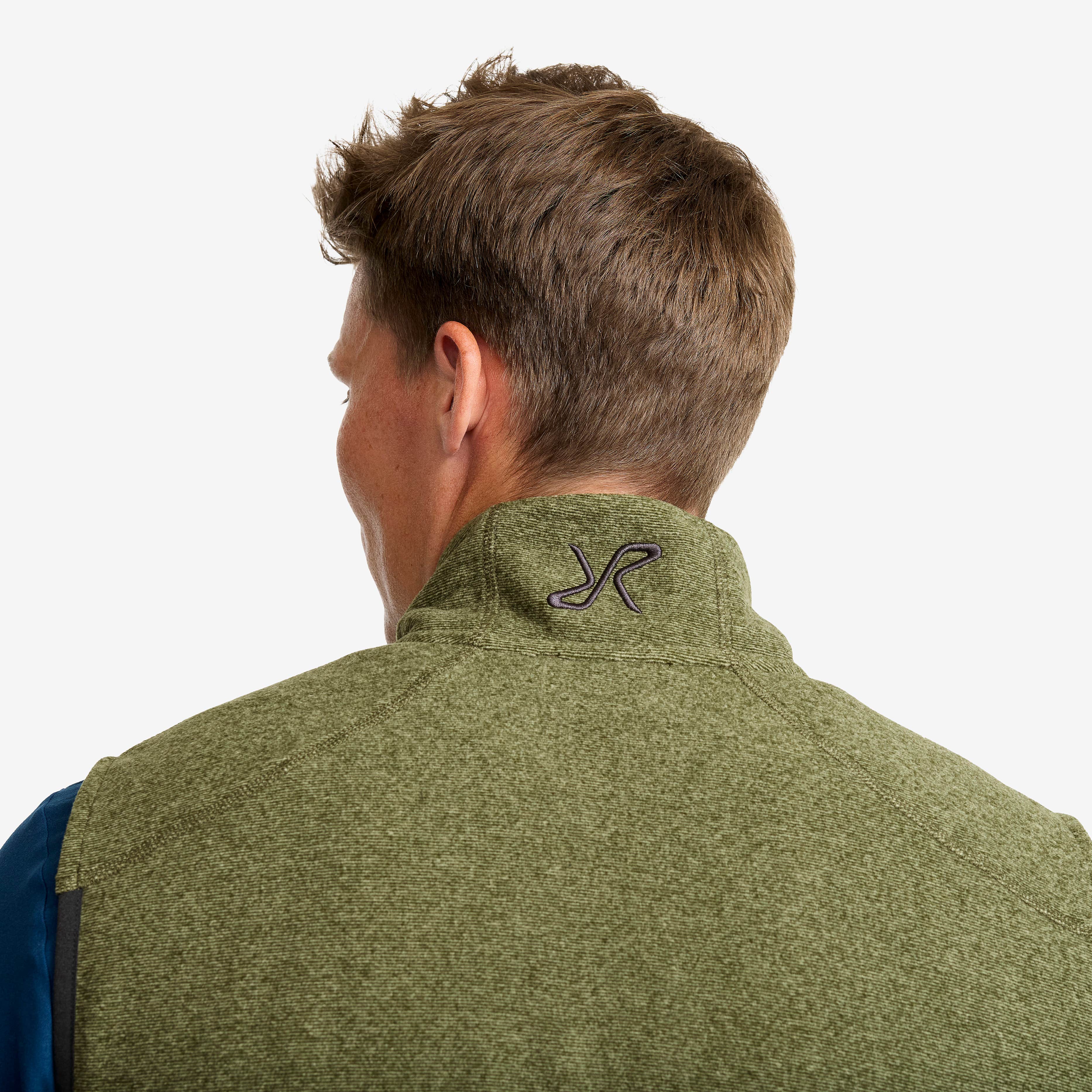 Essential Fleece Vest Herre Cypress