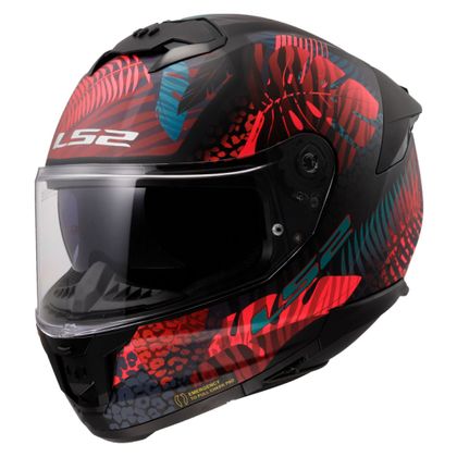 Casque LS2 FF808 - STREAM II - JUNGLE - Noir / Rose
