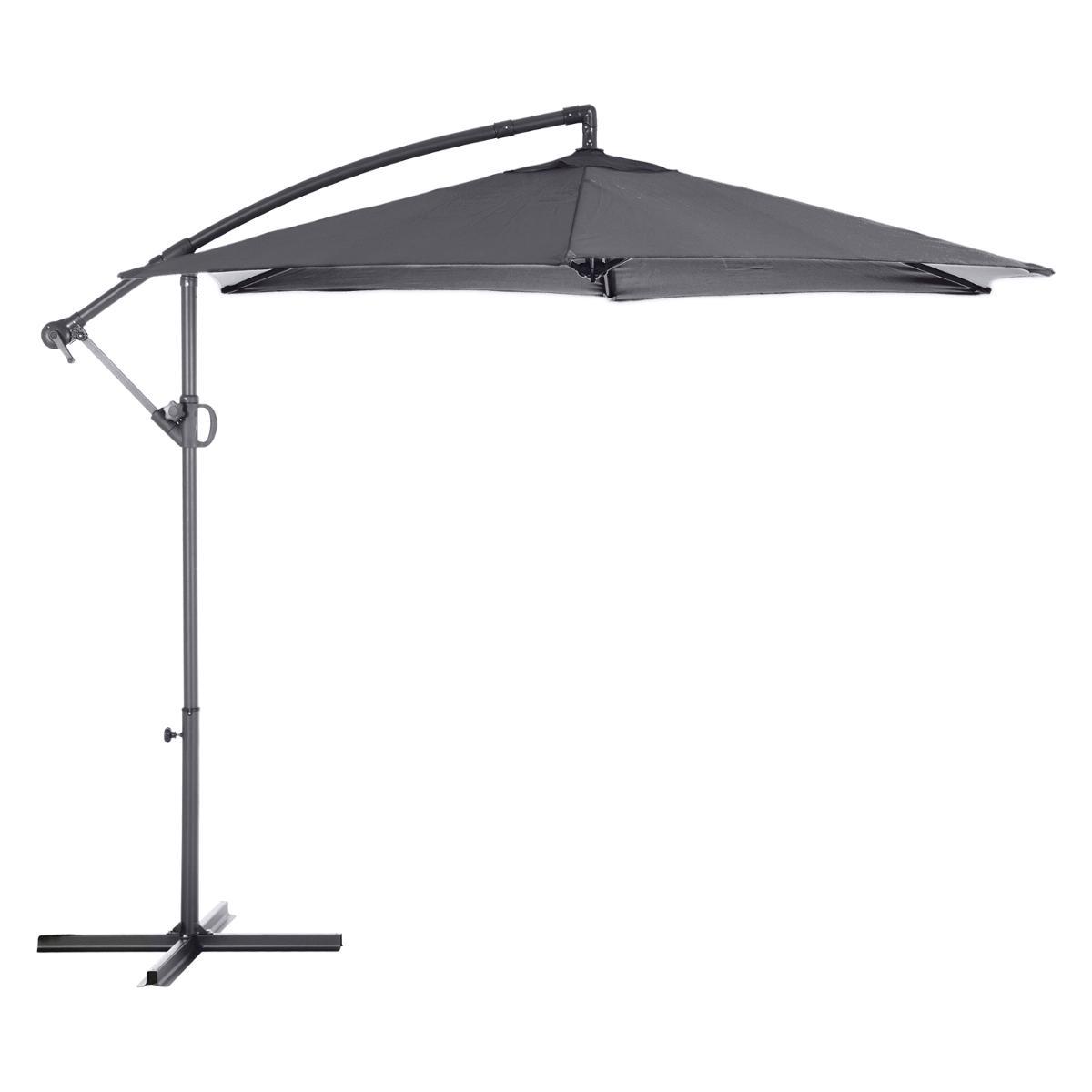 PARASOL DECENTRE 3M JANEIRO ARDOISE