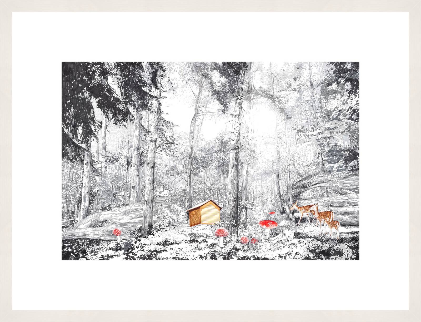 Black Forest by Malgosia Jankowska - Limited Edition. Edition of: 100. Signed.
