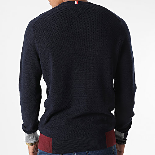 Pull RWB Block 7769 Bleu Marine