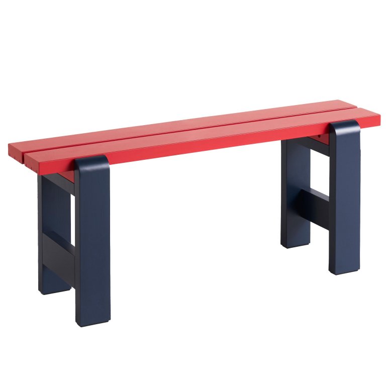 Hay Weekday eetbank duo 111 winre red/steel blue