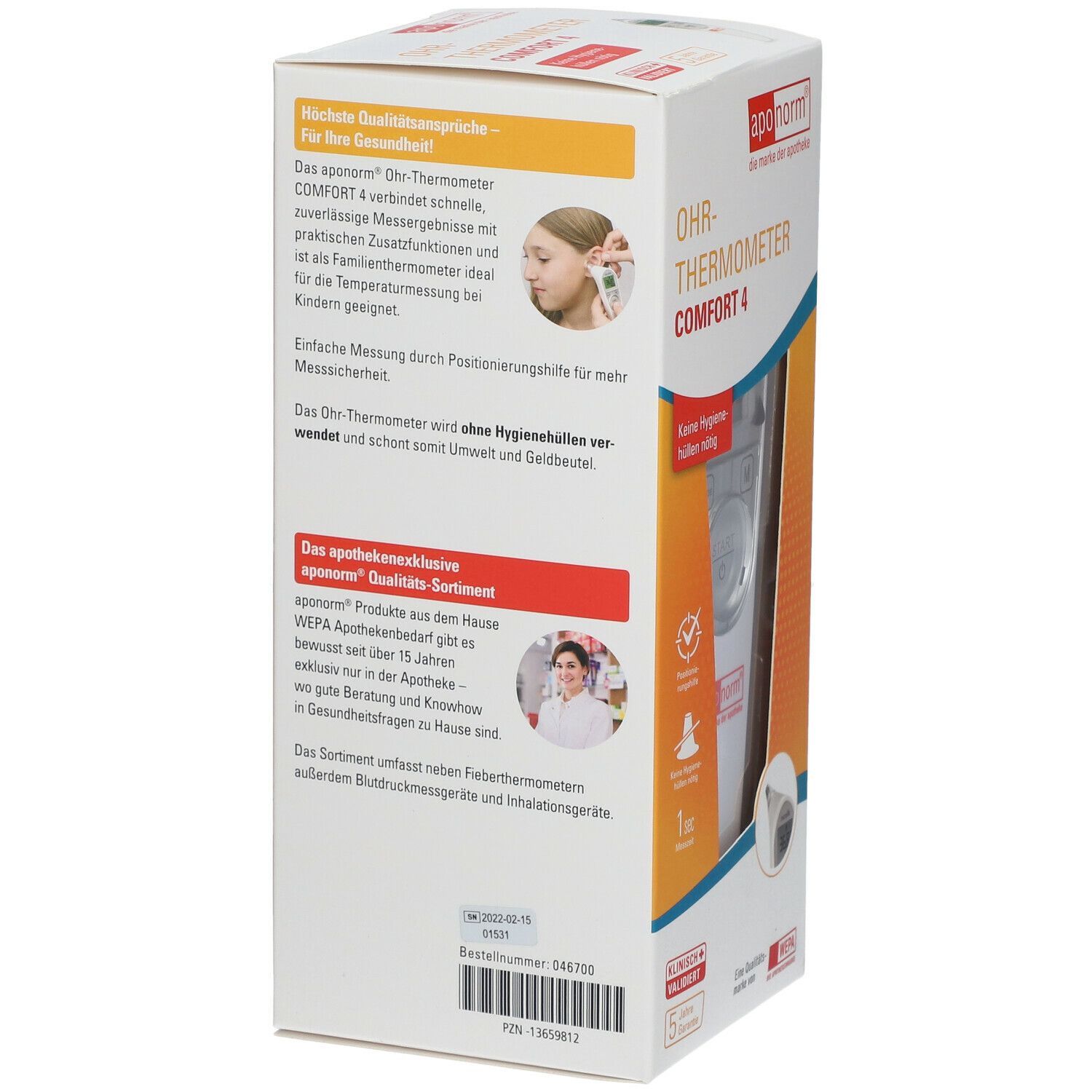 aponorm® Ohr-Thermometer Comfort 4