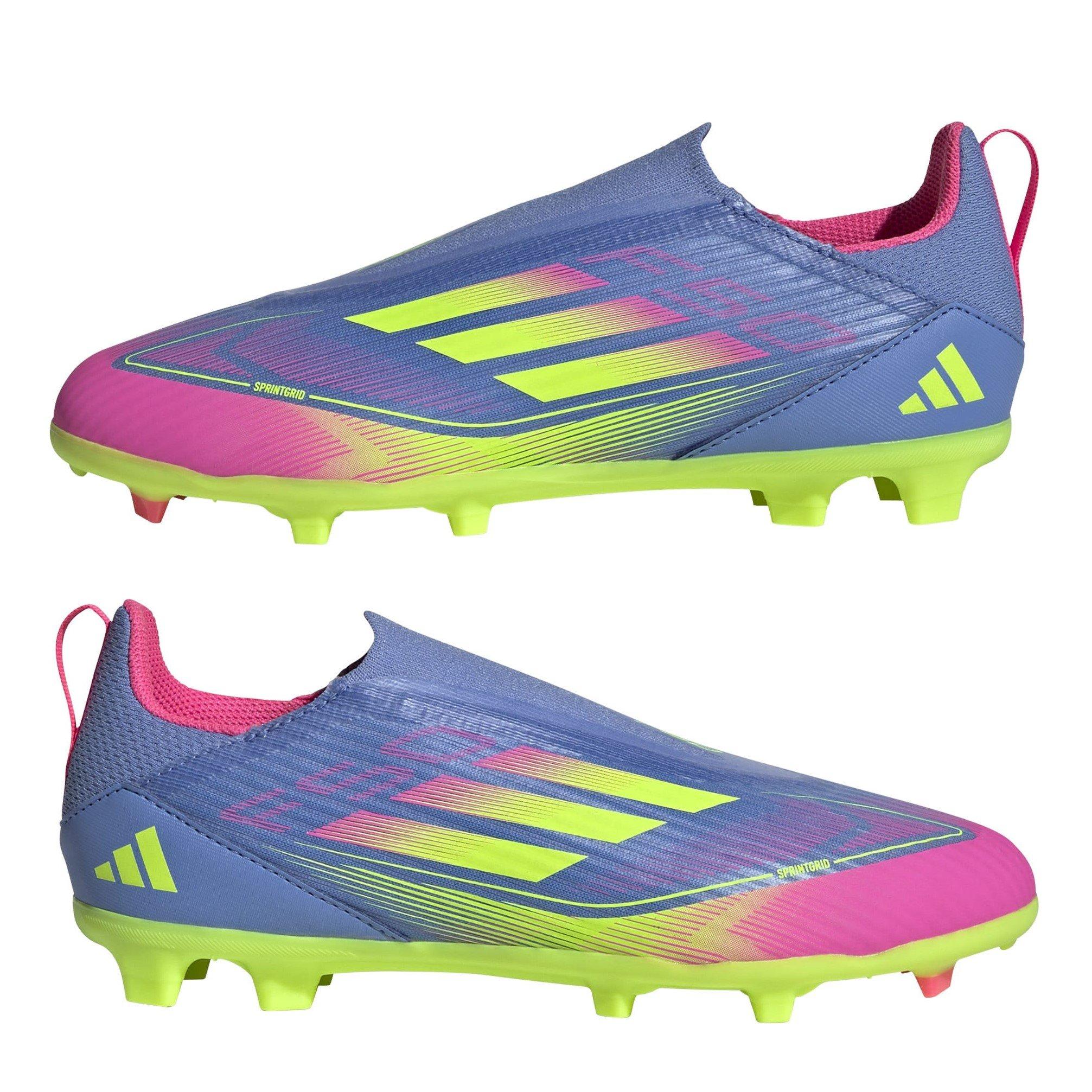 adidas F50 League Laceless Childrens Firm Ground Football Boots