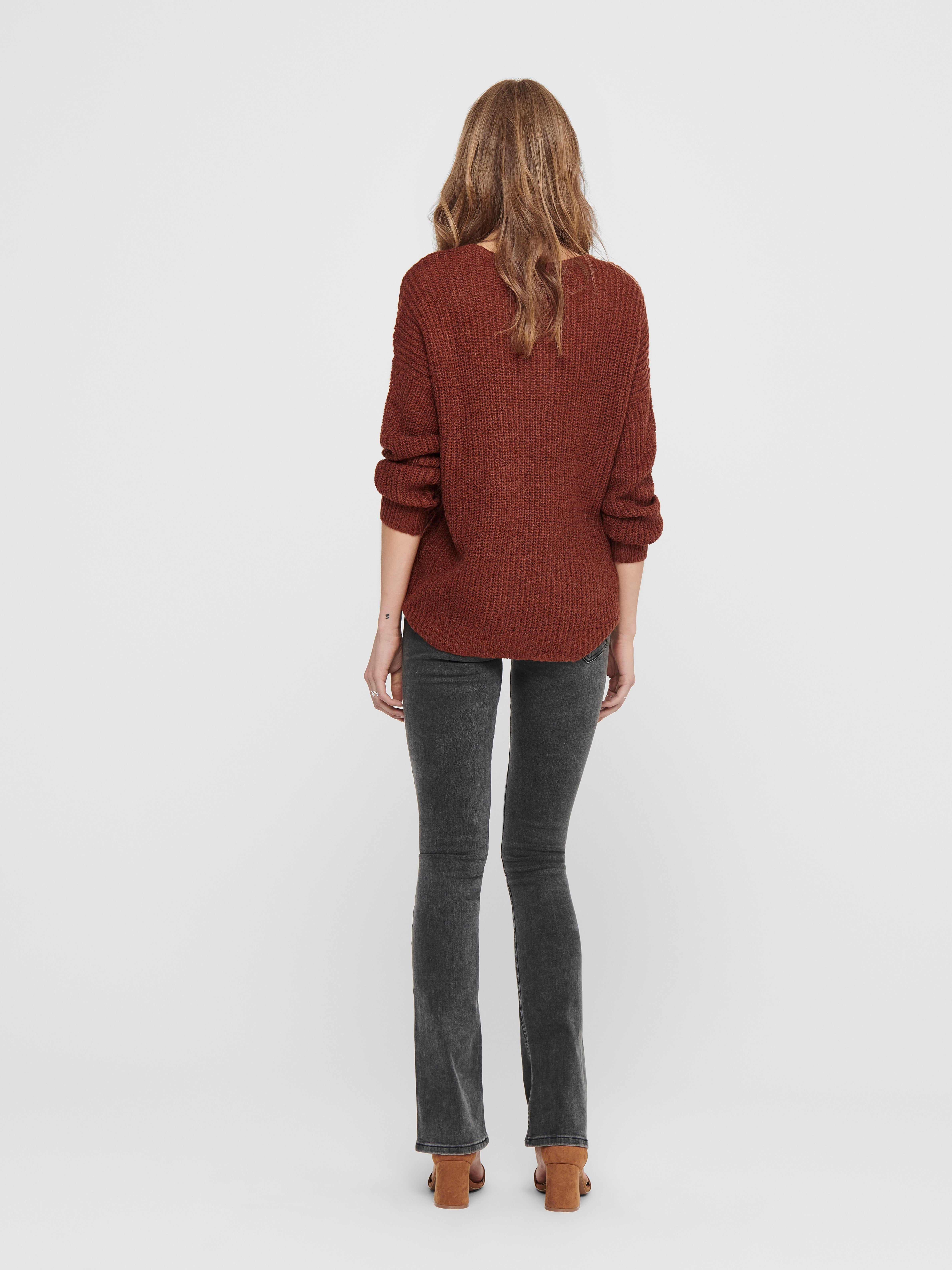 JDYNEW Strickpullover Smoked Paprika