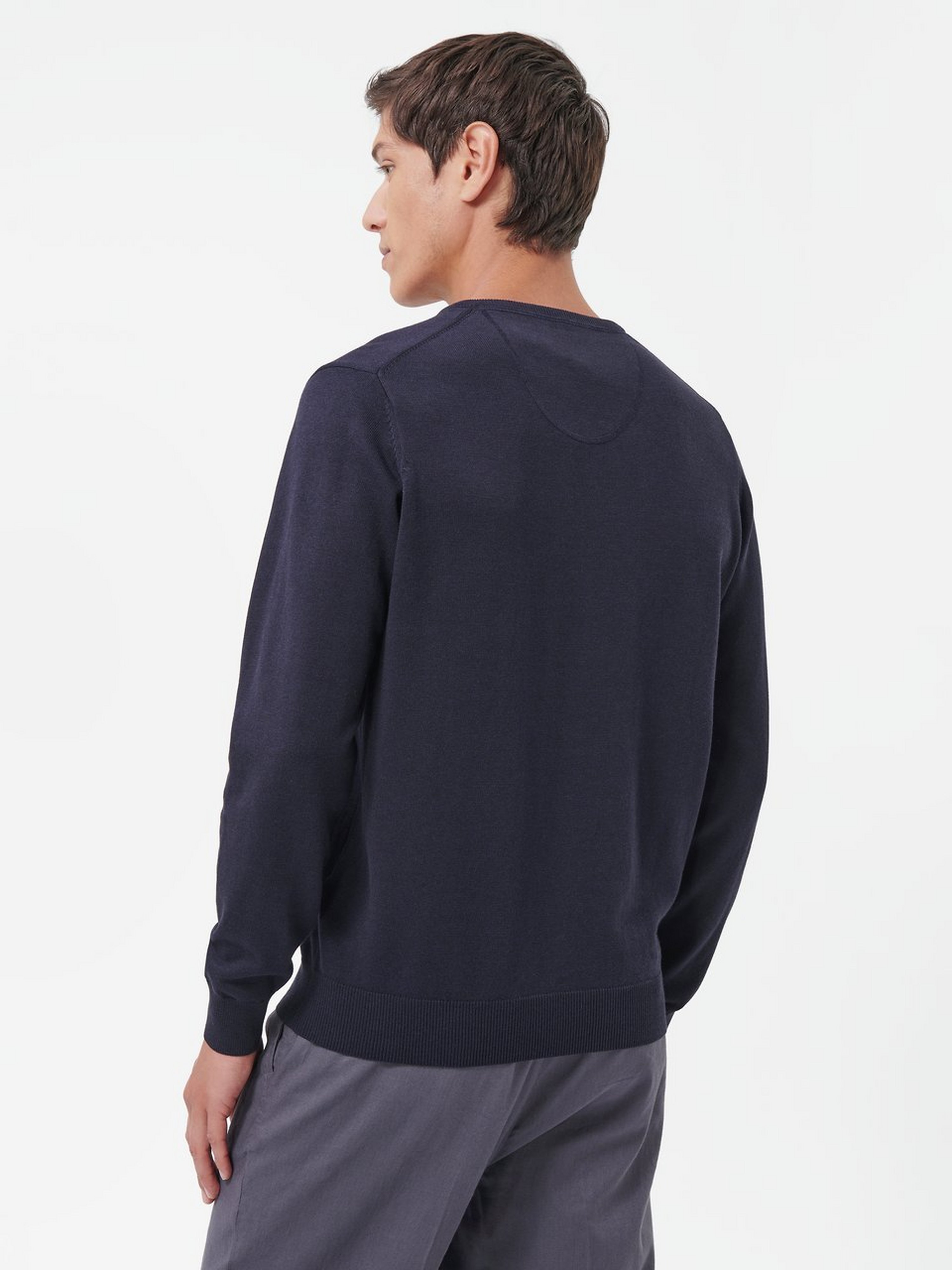 Pullover mit V-Ausschnitt