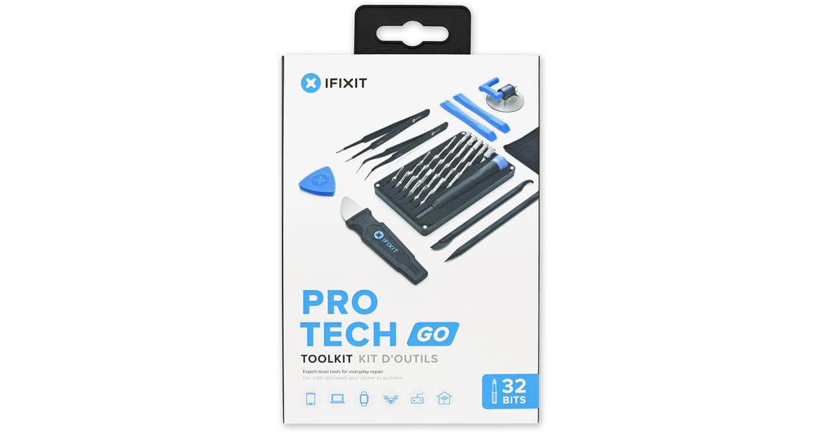 iFixitPro Tech Go Toolkit gereedschapsset  (Zwart/blauw)