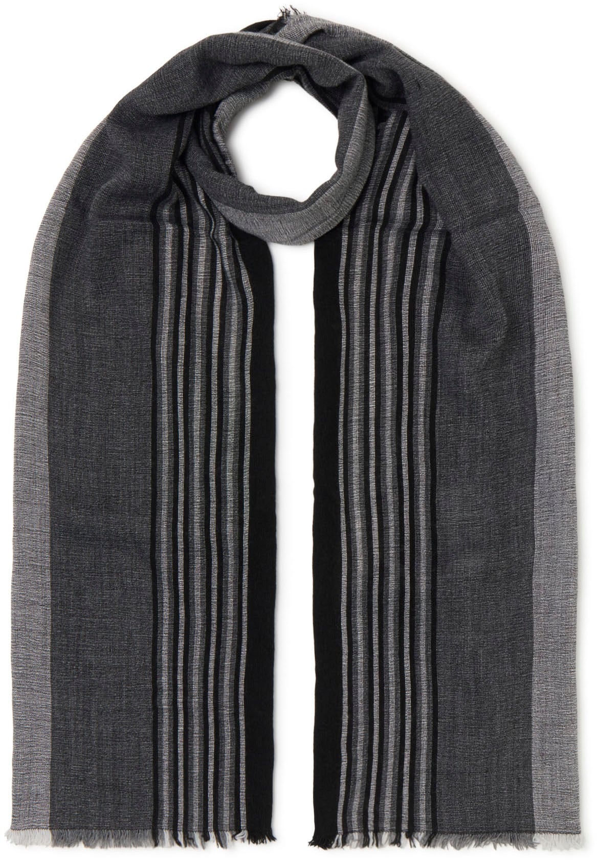 Cinque Strickschal »ARTHUR« aus weichem Material mit Längssteifen, made in Italy