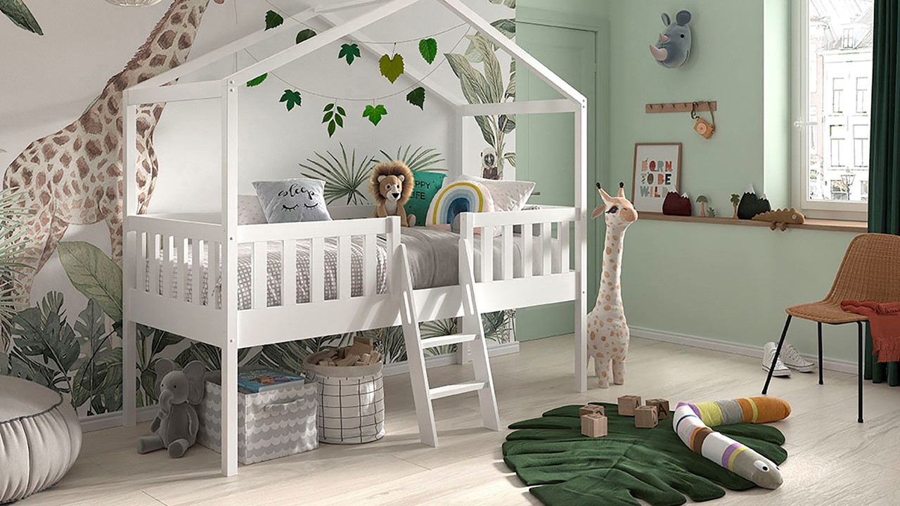 Halfhoogslaper Dallas als huis wit