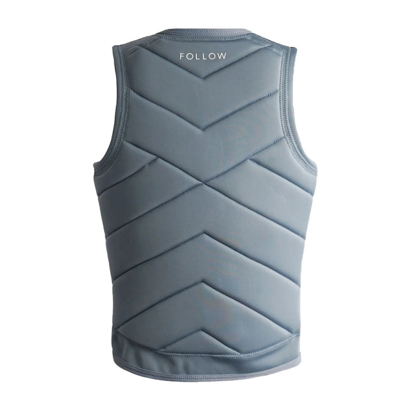 GILET ATLANTIS FOLLOW WAKE GRIS/BLEU FEMME