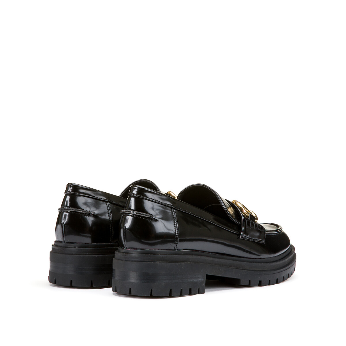 COLEÇÕES LA REDOUTE PLUS<br>Mocassins com detalhes em relevo e sola ranhurada