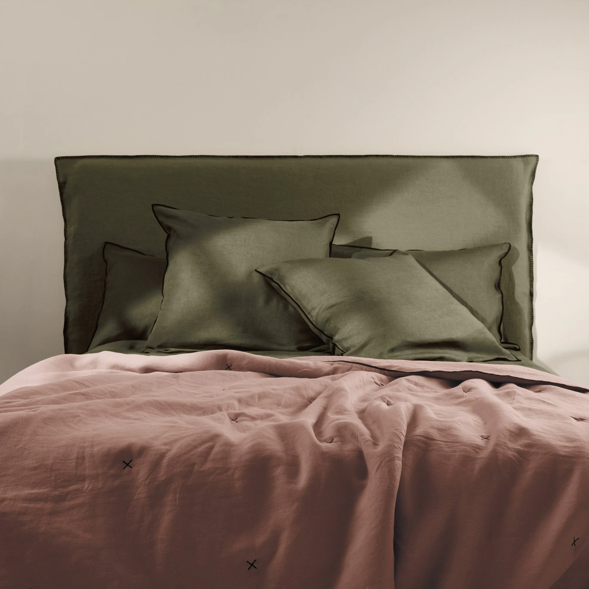 CARLINA - Couvre-lit matelassé | Rose