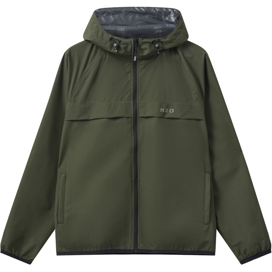 H2O Veste de Pluie Rømø LW - Vert Foncé