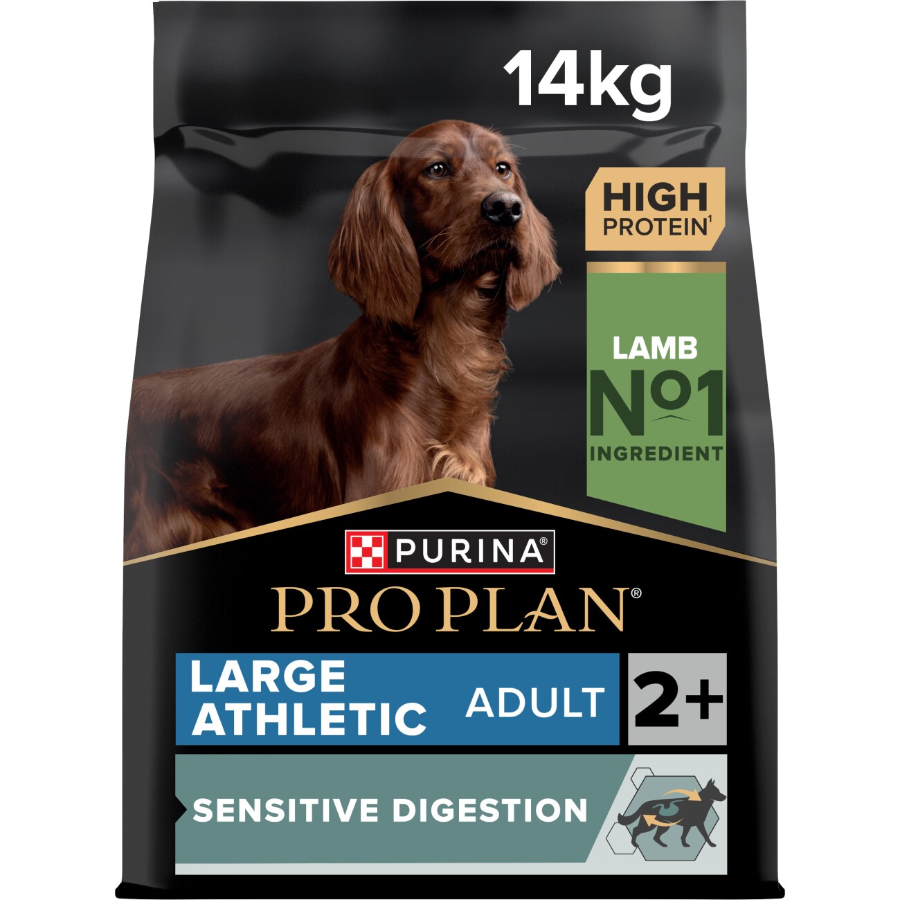 PRO PLAN Adult Large Athletic Sensitive Digestion 14kg