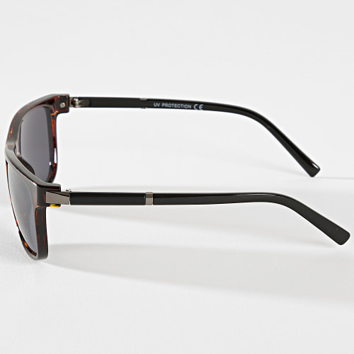 Lunettes De Soleil 026208 Fauve Bleu