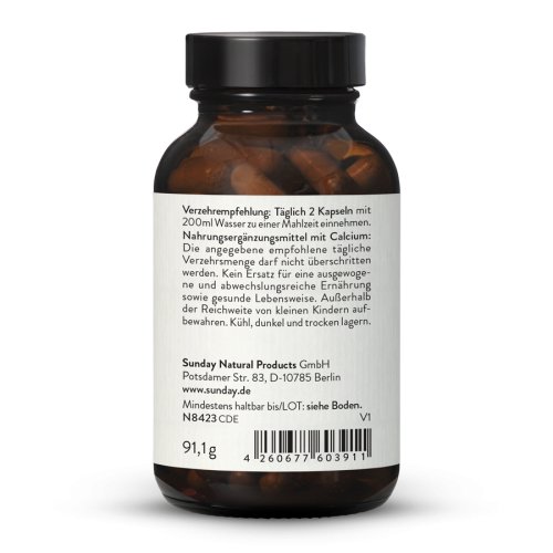 Sunday Natural Products  Calciumcitrat Kapseln
