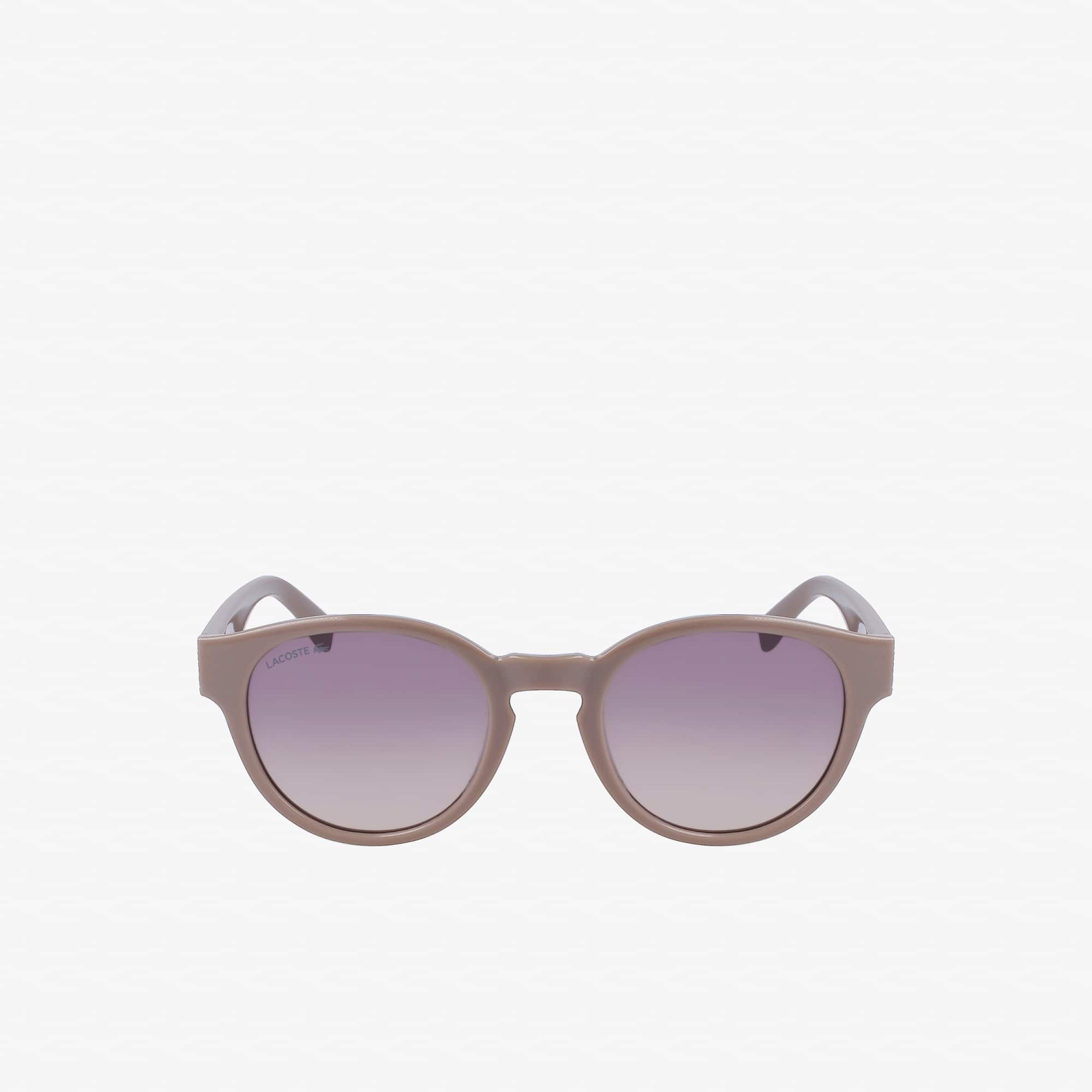 Lunettes de soleil L.12.12 ovales en résine végétale Lunettes de soleil - Gris - Lacoste - Femme